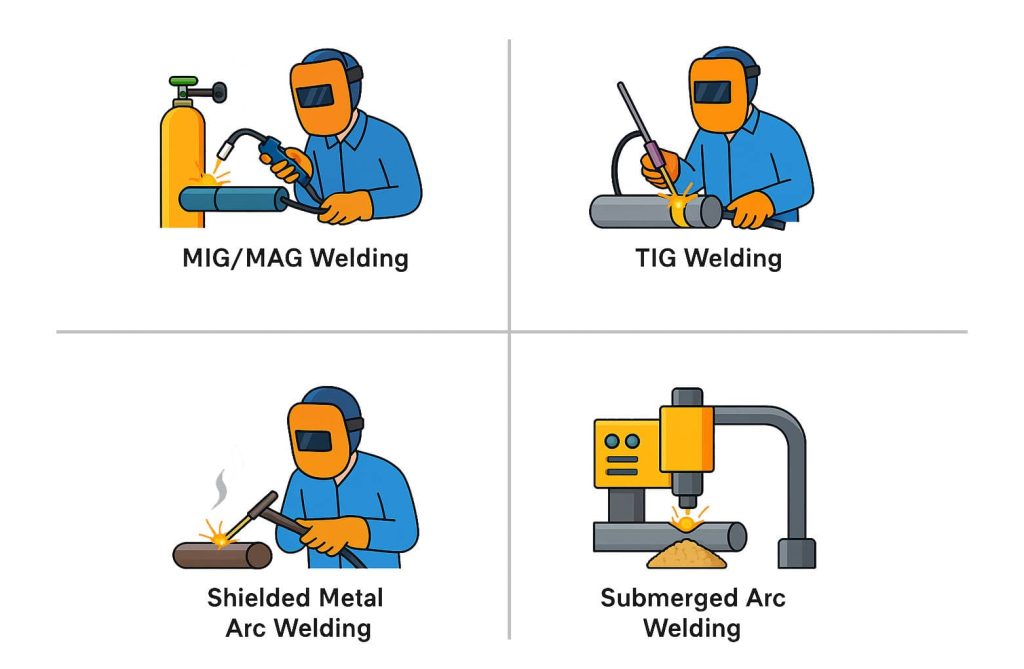 types of industrial welding