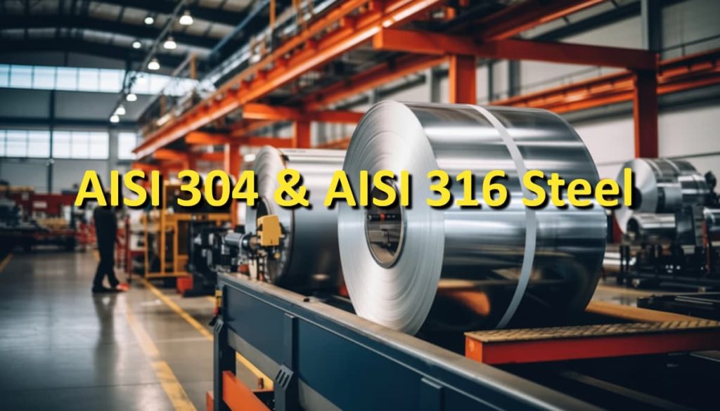 AISI 304 and 316 Steel Differences and Main Applications
