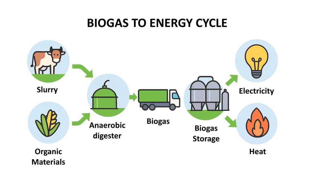 How a Biogas Plant Works