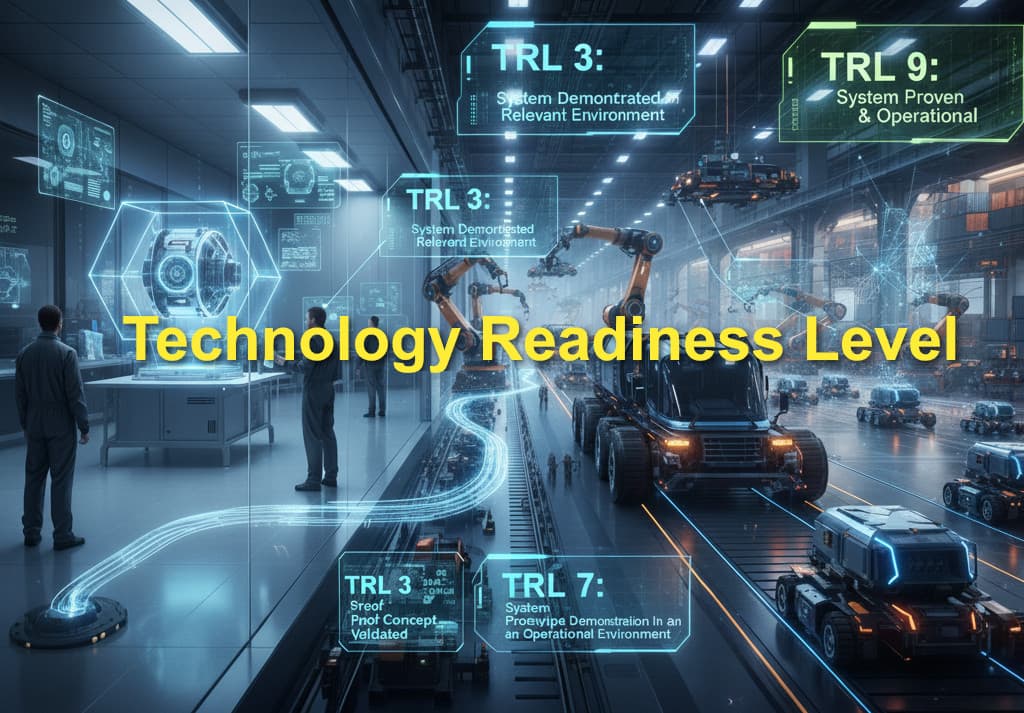 What is it and how is the Technology Readiness Level of a plant is measured