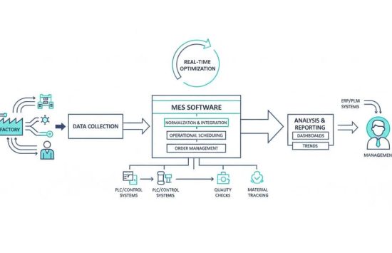 How MES software works