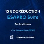15 % de réduction sur ESAPRO, seulement en juillet